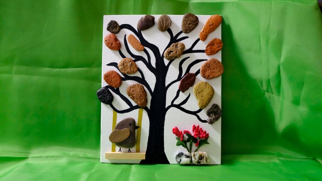 albero della vita uccellisno dipinto