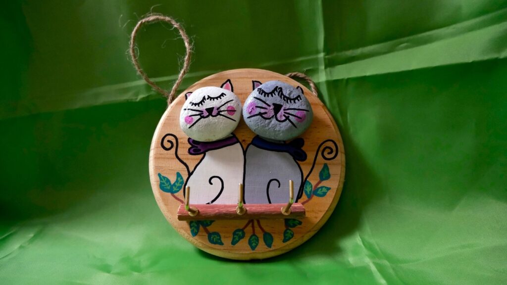 quadro gatti innamorati